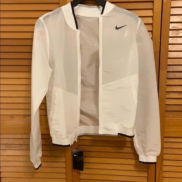 Nike Sweaters - Nike clear tennis windbreaker